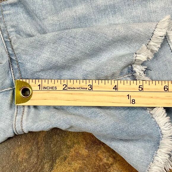 Guess Los Angeles Pull-on Fringe Bottom Shorts Small - Picture 6 of 11